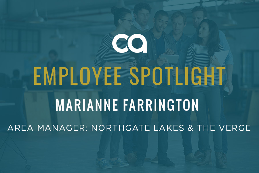 EMPLOYEE SPOTLIGHT MARIANNE FARRINGTON