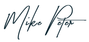 Mike Peter signature