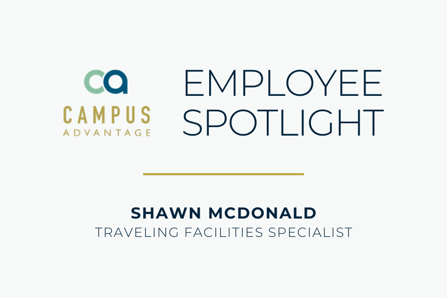 employee spotlight Shawn McDonald traveling facilities specialist