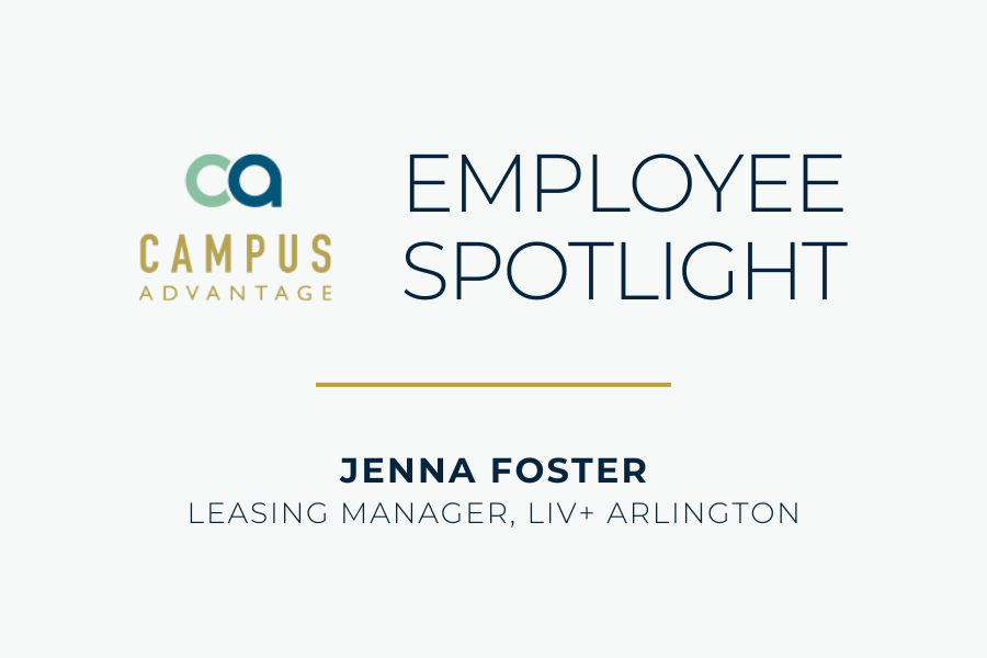 Employee Spotlight Jenna Foster Leasing Manager, Liv Arlington