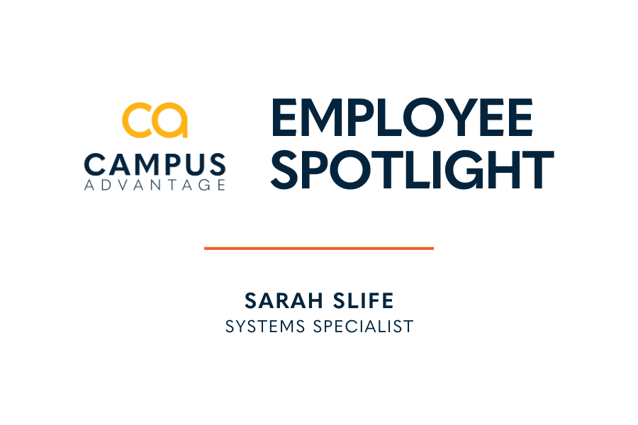 Campus Advantage, Employee Spotlight, Sarah Slife, systems specialist