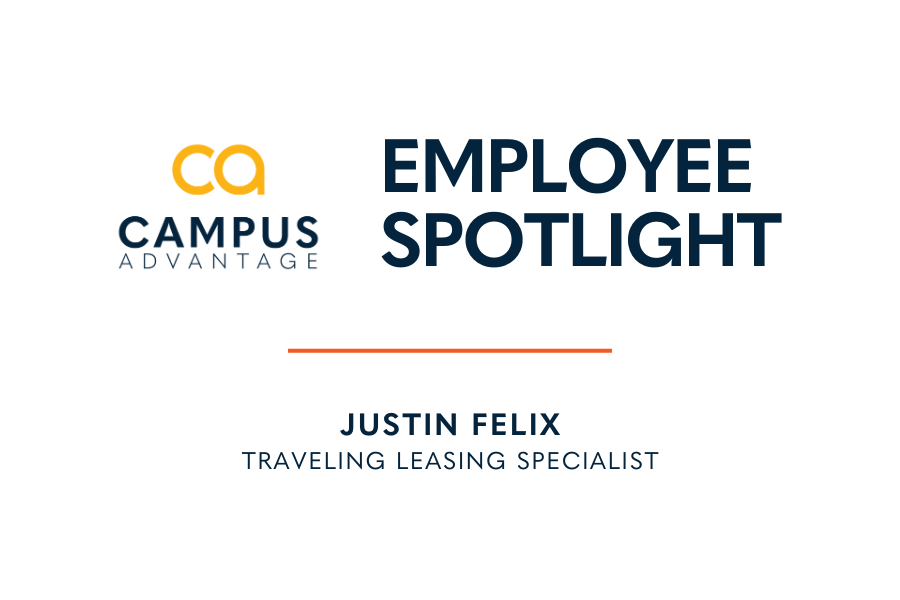 Employee Spotlight, Justin Felix, Traveling Leasing Specialist