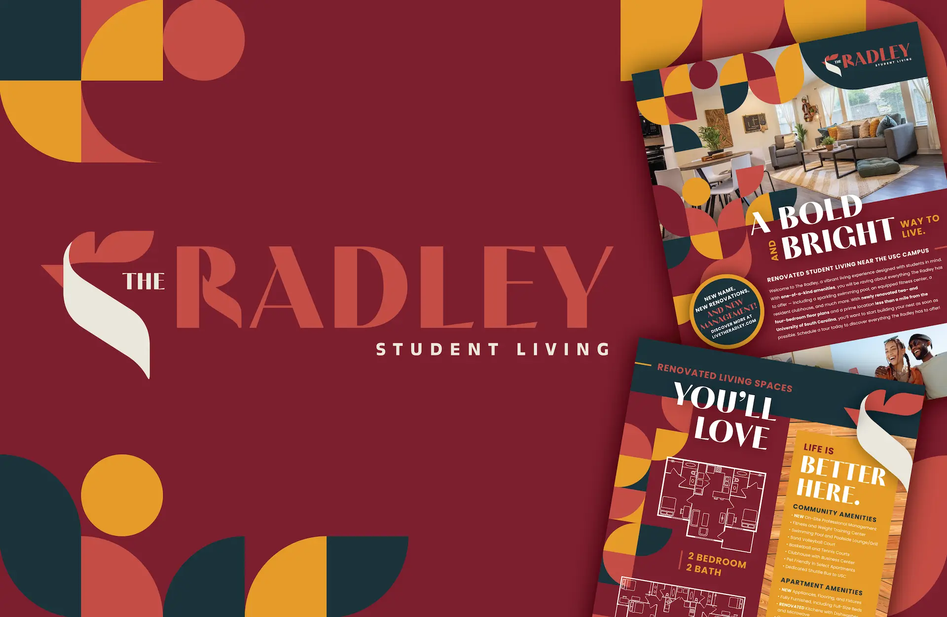 The Radley rebrand example media