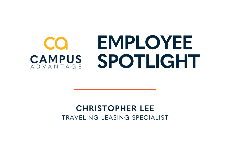 Employee Spotlight, Cristopher Lee, Traveling Leasing Specialist